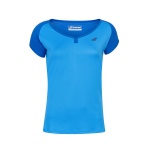 Babolat Tennis Shirt Play Club Cap Sleeve light blue Girls
